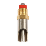 Сосковая поилка с тонким ниппелем, 1/2"-1/2", ниппель 8 мм, 63 мм