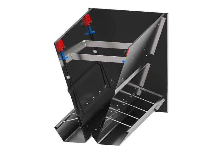 Кормовой автомат AP5T/2 MF для откормочников, в разобранном виде